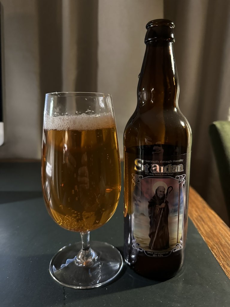 holland_tom's tweet photo. Time for a cheeky St Aidan… https://t.co/LdV7EPOA4z