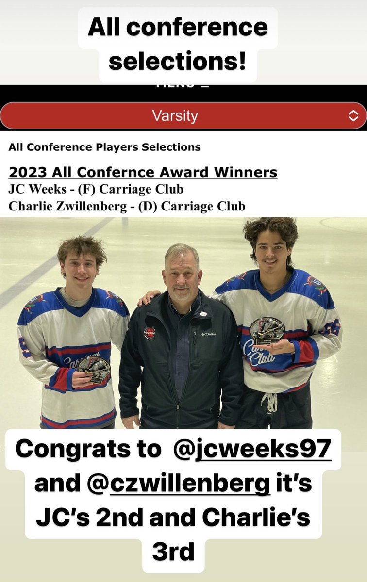 Carriage Club Hockey (@carriagehockey) on Twitter photo 