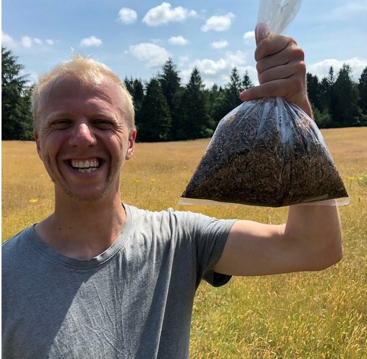 DBByriel's tweet photo. Last Friday we celebrated a major accomplishment - the completion of sorting out insects from 168 sweep net samples with a worthy amount of grass seeds. The samples were collected in 42 whole-year grazed sites across Denmark. They bugged us for more than a year.

#zoolab #ignku https://t.co/aBXEmxdU6u