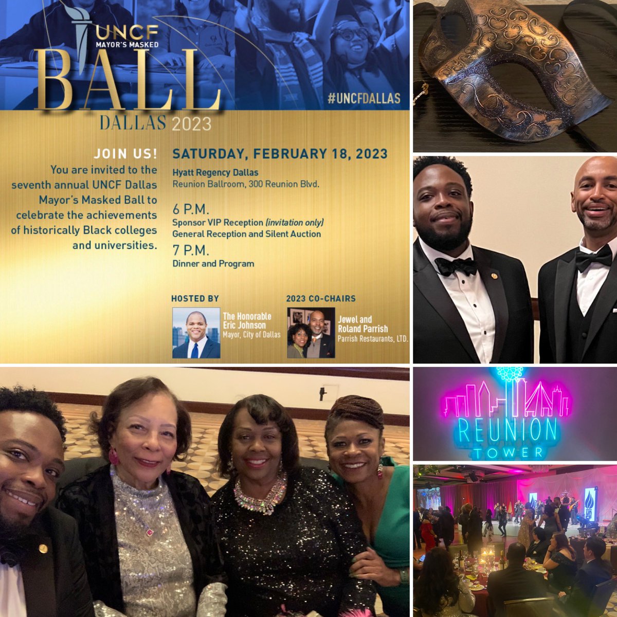 MrMLMorris's tweet image. It was a joy to connect with some of our 2023 #LISDHBCU alumni partners and event sponsors at @UNCFDallas Mayors Masked Ball... Thank you all for your commitment to excellence!