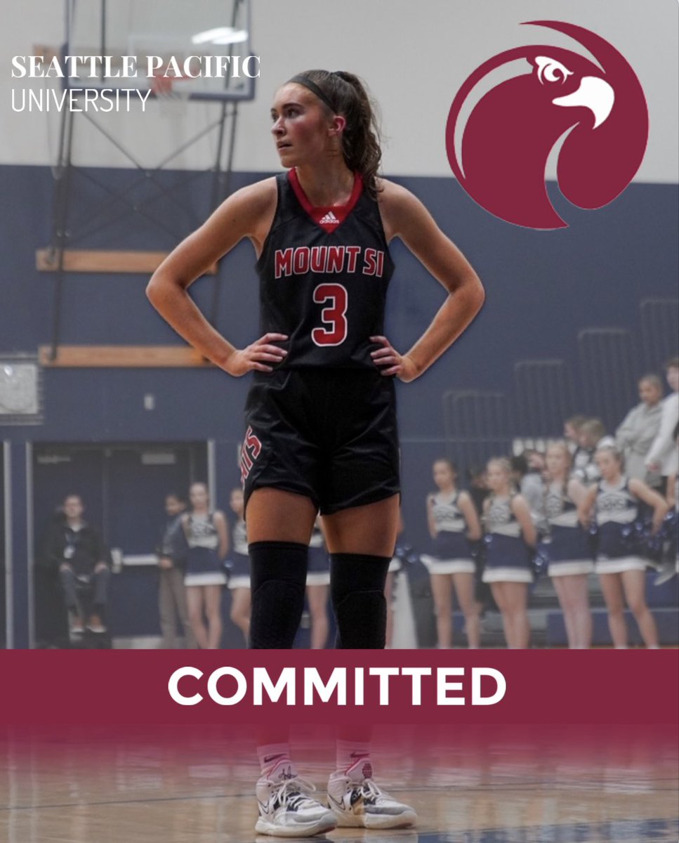 I am so excited to announce I have committed to Seattle Pacific University to continue my academic and athletic career! A big thank you to my family and coaches for supporting me. Thank you to Coach Mike and Katie Simonson for giving me this opportunity. God is good! Go Falcons!