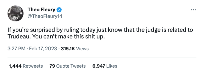 a_picazo's tweet photo. <Narrator's voice>
"As demonstrated by Theo Fleury, it turns out you can just make this shit up." #cdnpoli #POECreport
https://t.co/MVXyTwZEwi https://t.co/XaRODUDA2k