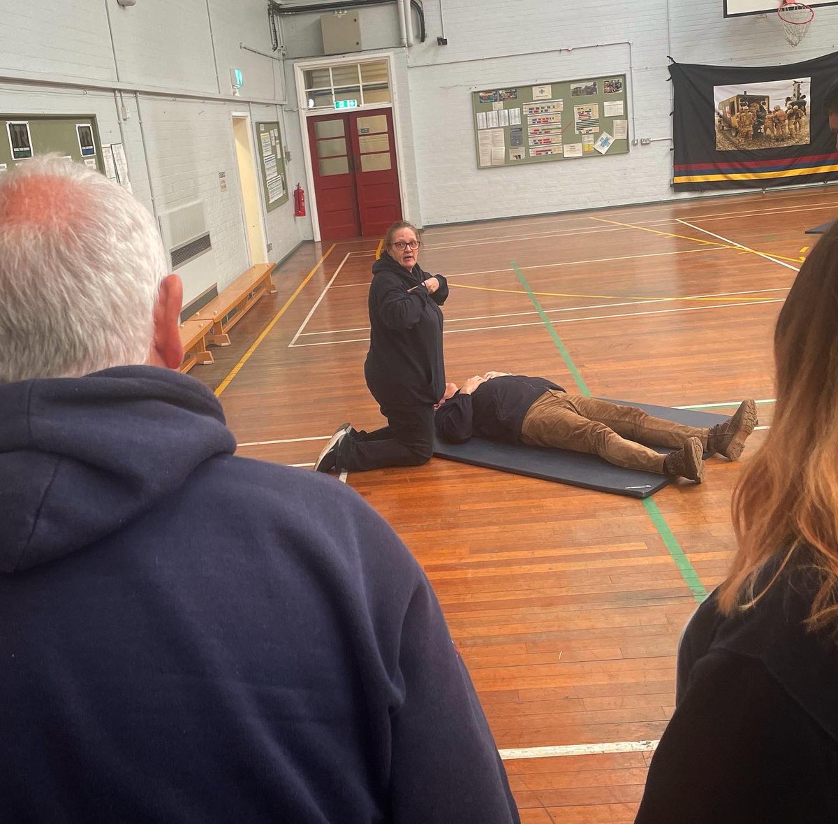 Twelve of our adult volunteers and staff cadets attended the St John Activity First Aid course this weekend. This course trains the volunteers in a wide range of first aid skills, ready for use with our cadets.