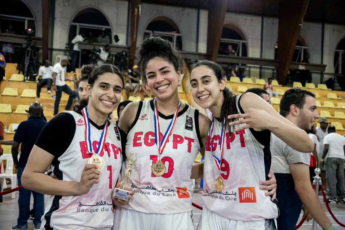 afrobasketwomen's tweet image. 👏 CONGRATULATIONS EGYPT! 🥇🥳

🇪🇬 Egypt defeated 🇺🇬 Uganda Gazelles in finals to seal the deal, becoming #zone5 #qualifiers champs 🏆 and taking the #AfroBasket qualifying ticket 🎫!

@EBBFED