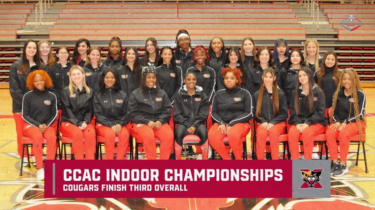 SXUAthletics's tweet photo. Women's Track &amp; Field: @SXU_XCTF Sets Program Record, Places 3rd at CCAC Championships #GoCougs🐾 #WeAreSXU
 - https://t.co/Bkng5xCBzc https://t.co/ACMxZZtjeR