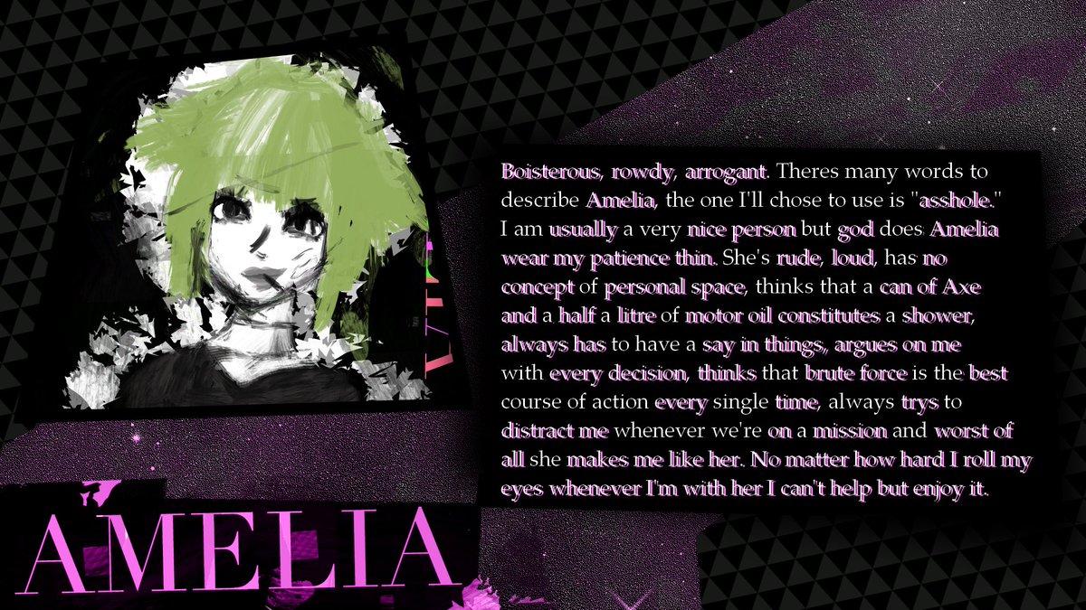 Wander__Rabbits's tweet photo. In-universe character profiles : https://t.co/DuOvDOJKZQ