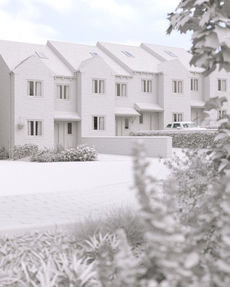 A little snapshot from a recent CGI project for a stunning development of new build properties in Yorkshire. 
A series of images have been created to capture the beauty of this site including individual property and aerial view CGI’s. #cgi #archviz #render #newbuild #cgiartist