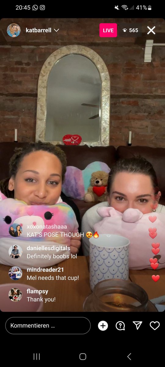 This live was so much fun 🙏😍🥰 Thank you @KatBarrell and @KyanaTeresa for doing this and sharing your time. It was awesome ❤️ Lots of love for you both ❤️ #WynonnaEarp #GoodEarpers #GoodWitch