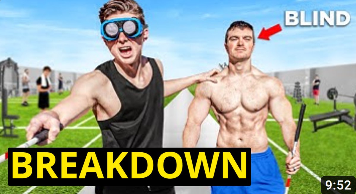 3 things <a href="/BrandonKWilliam/">口语6分结果考不起雅思来当门槛妹</a> did WRONG in "I Trained with a Blind Bodybuilder for 24 Hours" 🧵

youtube.com/watch?v=ESJwx5…