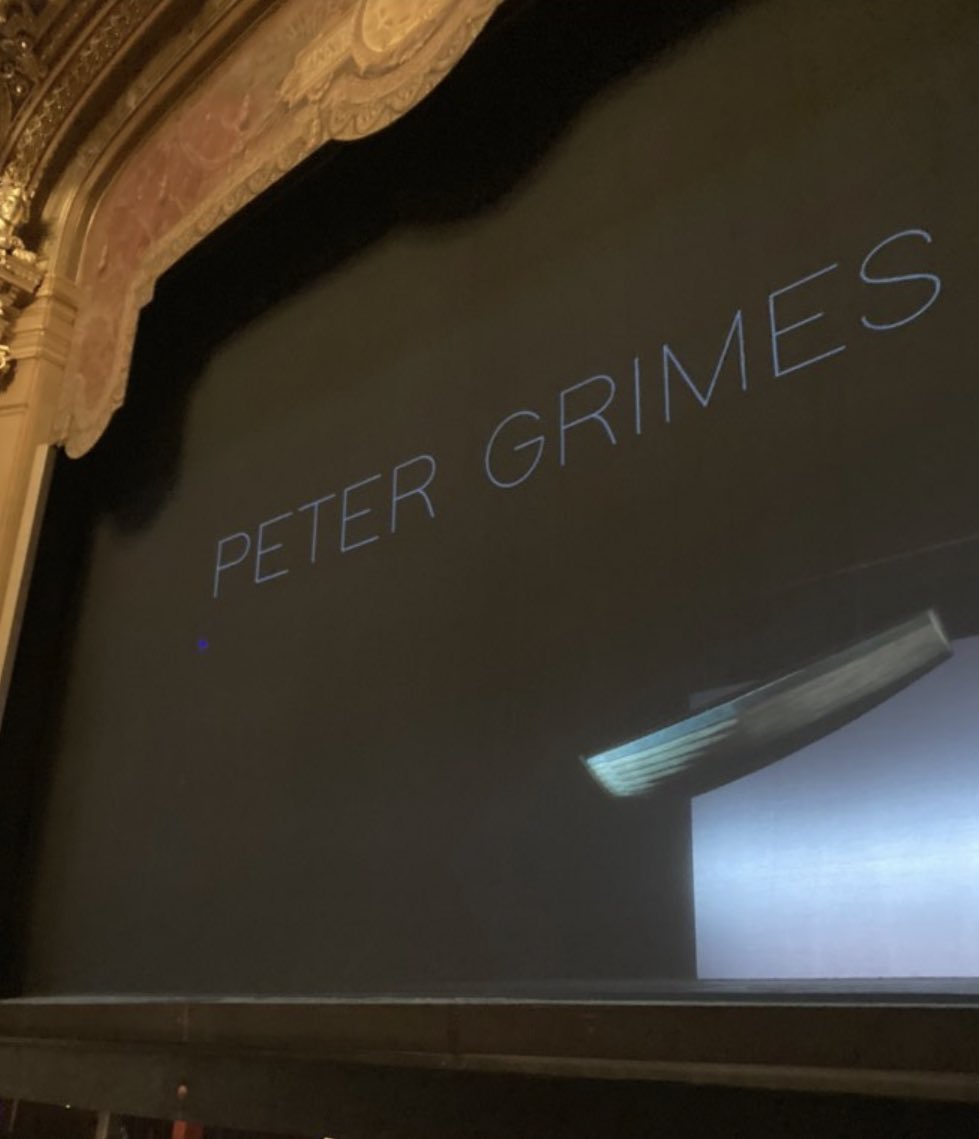 CharlEdwardLL's tweet image. ⚓️Après-midi en pleine mer en compagnie de @DitaOpera @stephanegrant et @jburbain à bord du bateau de #PeterGrimes. Benjamin Britten somptueusement servi par @deborahwarner59 et @fatboyclayton @operadeparis 🎣