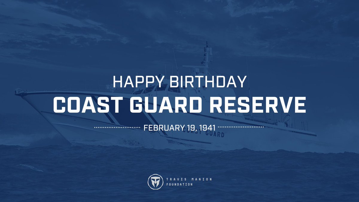TMFoundation's tweet photo. Happy 82nd birthday to the @USCGReserve! #USCGR https://t.co/1uB2LF8xQY