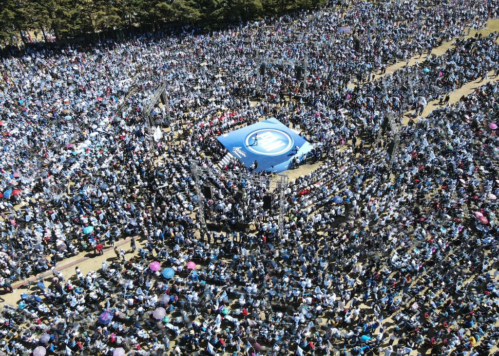 ¡Gracias <a href="/pan_edomex/">PAN EDOMEX</a>! Esa es la convicción, las ganas de salir adelante y la unión que necesitamos para afrontar cualquier reto. Estoy convencida de que unidos somos invencibles. #UnidosPorEdoméx #OlaAzul