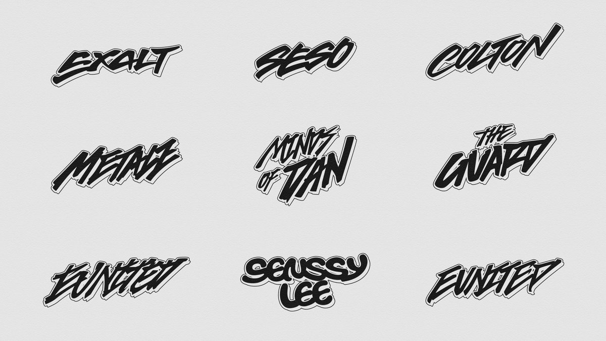 OPEN FOR COMMISSIONS AT A DISCOUNT for the next couple of days. DM me to get your own personal or professional lettering.

Retweets would mean a lot!

tags - #letteringdesigner #logodesigner #handlettering #esports