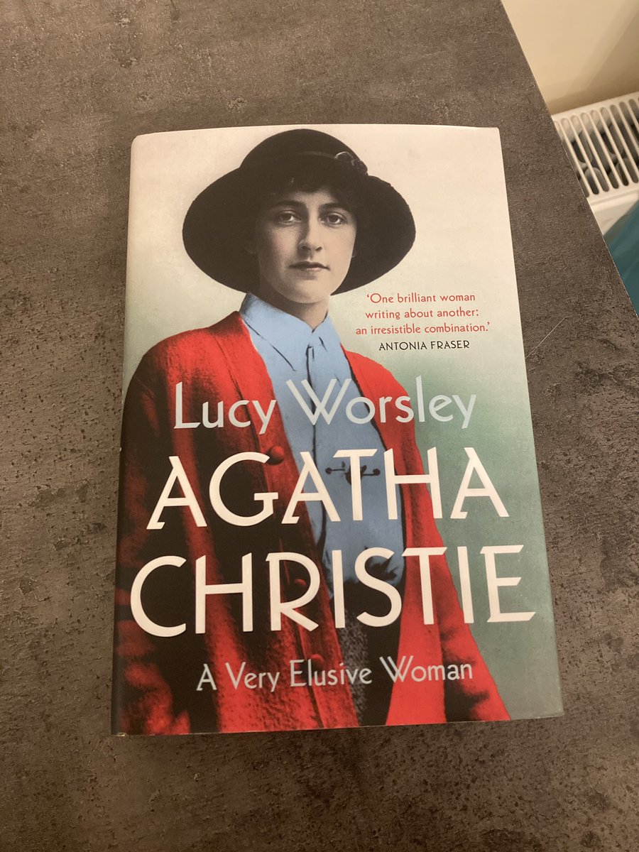 tudorblogger's tweet photo. So a couple of days ago I booked to hear @Lucy_Worsley talk about #AgathaChristie in September so I had to buy this as well and looking forward to finding out more!

#lucyworsley #excited #lookingforwardto https://t.co/KAu0jz1HHd