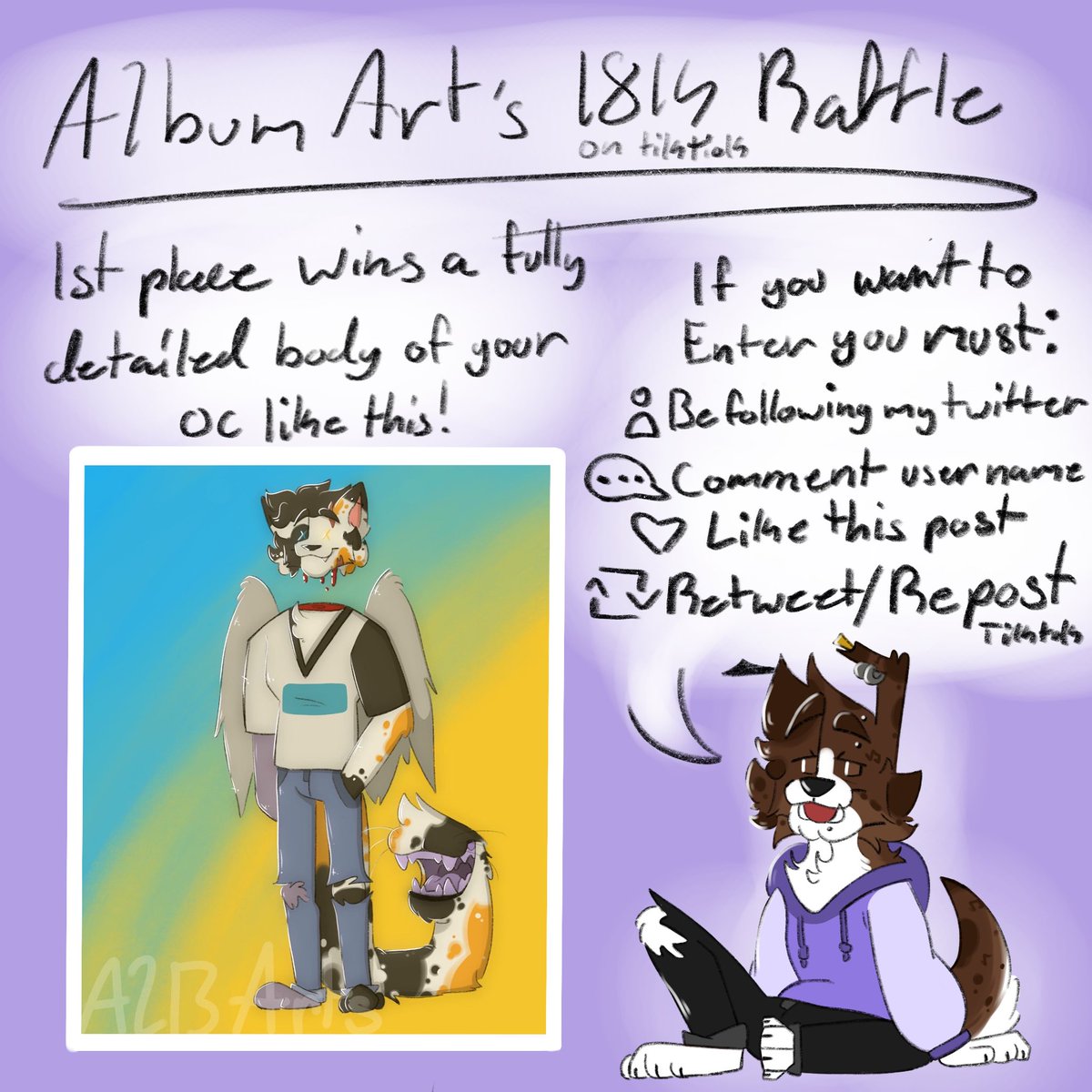 only_alb's tweet photo. LETS GOOOO- 18K!!! (On TikTok)
#artraffle #raffle #art #furry #furryart https://t.co/cHseFbnPGh