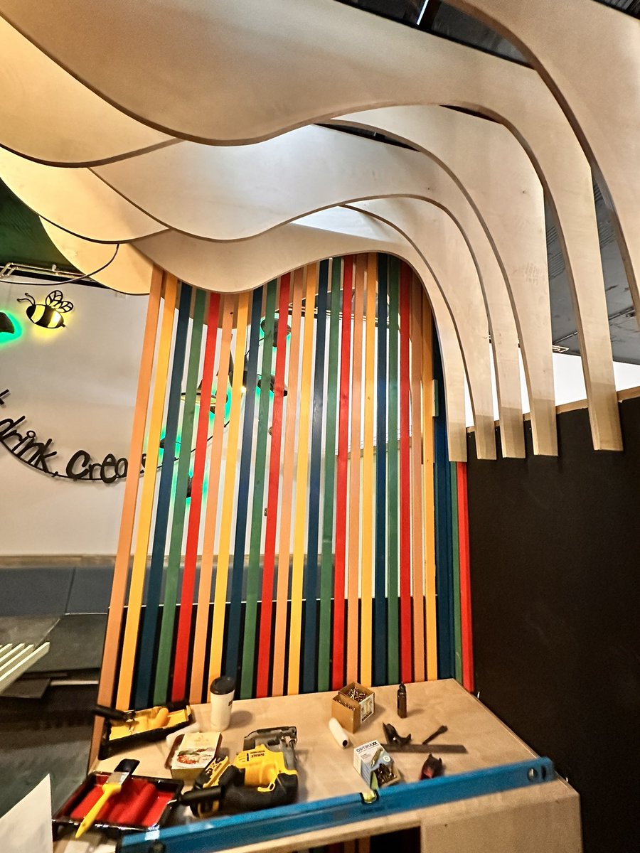 Bean &amp; Brush Stanley Square

Looking good!

#birchwood #paintapot <a href="/SPCCONSTRUCTION/">SPC CONSTRUCTION</a> #stanleysquare #m33 #saletown #manchester