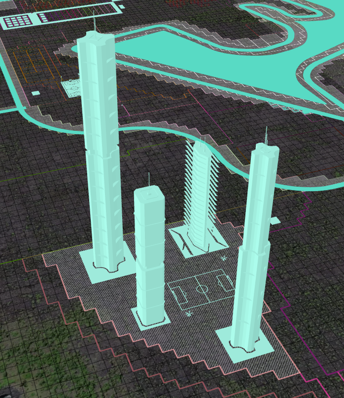 Finally got to build some towers in <a href="/E2MotorCity/">🌎2️⃣ Motor City</a> 
e2holo.io makes it so much easier to look at holo-buildings to buy. 
#Earth2 #e2 #Motorcity