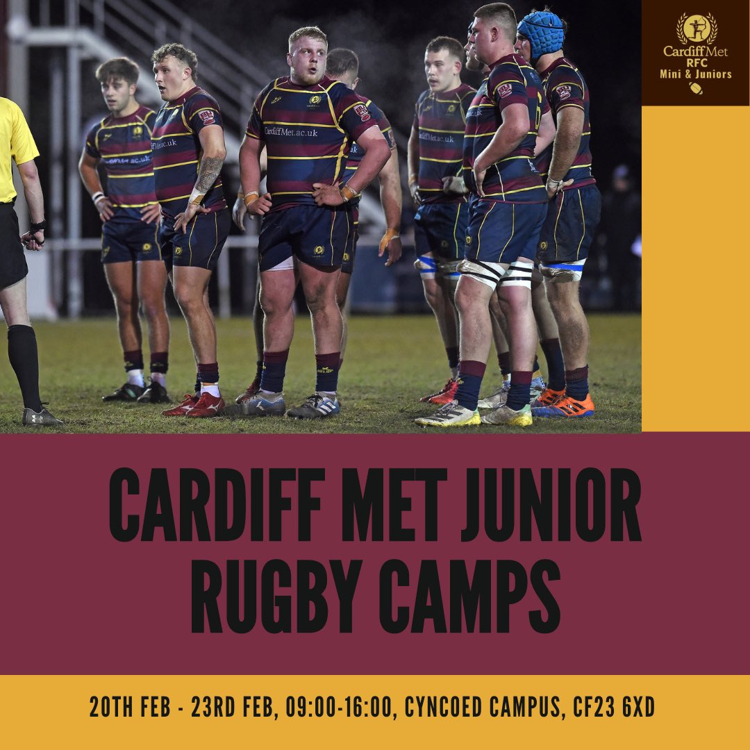 ‼️CAMP DATES‼️

We will be running mini rugby camps this week!
Dates and Times:
Monday: 14:00-16:00
Tues, Wed, Thurs: 09:00-16:00