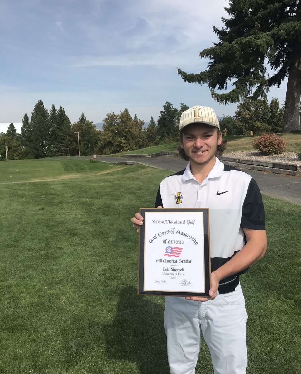 VandalMensGolf's tweet photo. Big Vandal Happy Birthday to our 5th year senior captain @cs1golf he’s lead our team to a great place and laid a foundation of hard work and positive energy. Qualifying on his birthday but he would t have it any other way! #govandals⛳️🏌 https://t.co/6NyqLKvhJV