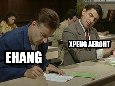 There Can Be Only One.

@ehang $EH #eVTOL #AAM #UAM #XPENGAEROHT #XPENGX2 #FlyingCar #FlightSimulator