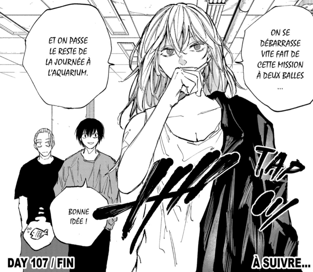 paad2I2's tweet photo. #SDspoilers #SD107
.
.
.
.
.
C'est vraiment un bon gros trio d'abrutis comme j'aime bien
Je suis content de savoir qu'on va avoir plusieurs chapitres sur leurs histoires https://t.co/vu67ljbCKI