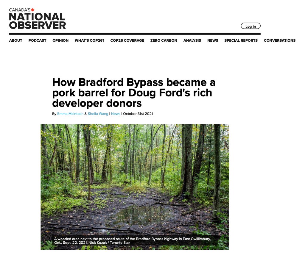 The province has not been truthful about the Bradford Bypass. Our latest response to the misinformation, & obfuscation about their #HollandMarsh, #Greenbelt #highway plans.  barrietoday.com/letters-to-the…