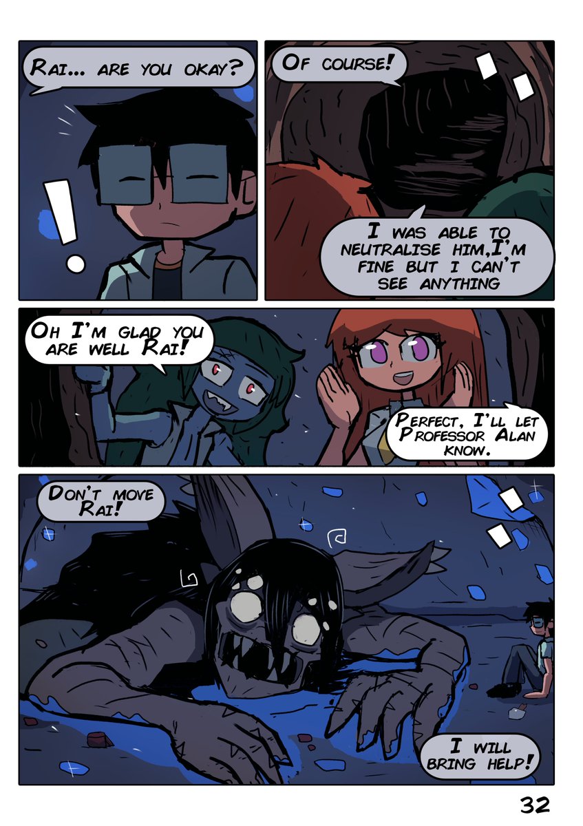 ✨UNDER SKY - Chapter 1: Page 29-32✨ 