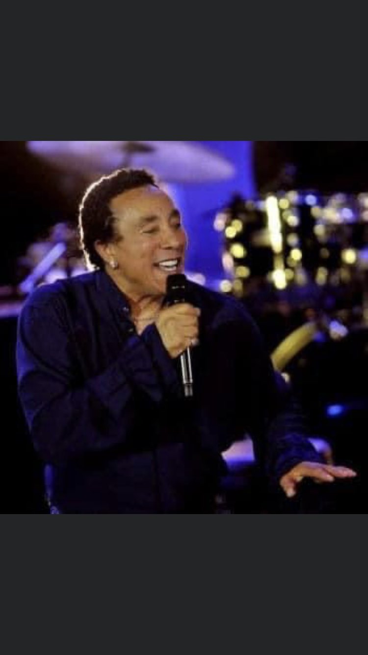 Happy 83rd Birthday Smokey Robinson. Saw him live in 1971. 