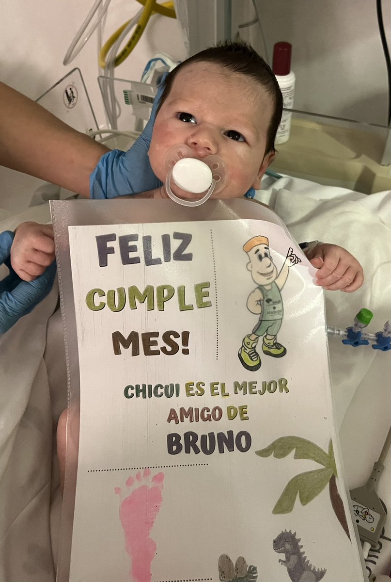 Bruno no puede tener mejor regalo de “cumplemes” 🏆 | Gracias @basquemamba y @unicajaCB 💚💜 #CopaACB