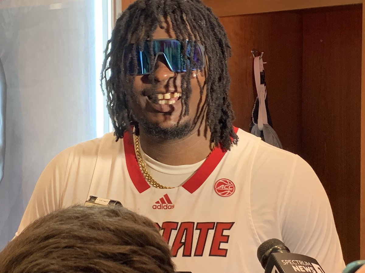 TheWolfpacker's tweet photo. Post game mood https://t.co/hXynj640dO