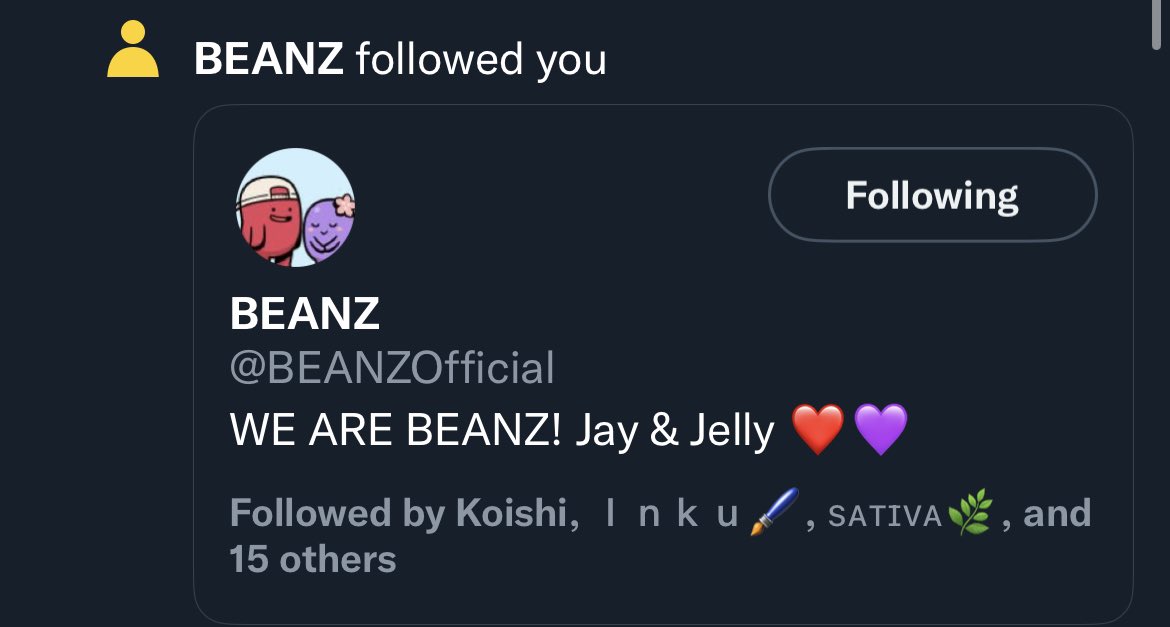 KekTheBeanz's tweet photo. been noticed by @BEANZOfficial 🥹😭

thanks @subvert_nft for the shoutouttttt Kek can celebrate the week happily kekeke https://t.co/6qtWa3xDcl