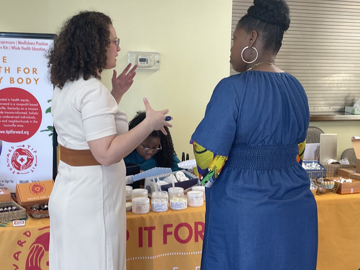 batescdc's tweet photo. It was a great day! Thank you, @Norton_Health for participating in our Healthy Hearts Health Fair. https://t.co/GaXaNgTw19