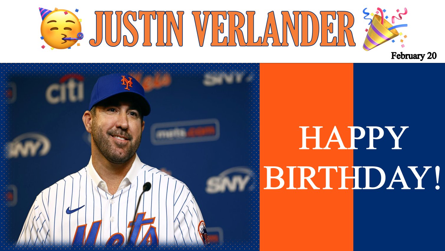 Happy Birthday, Justin Verlander!  