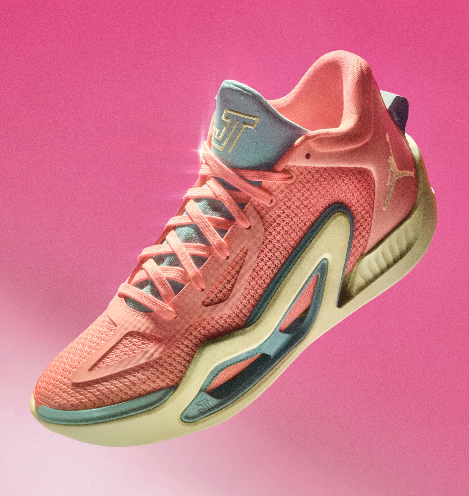 jayson tatum pink lemonade shoes