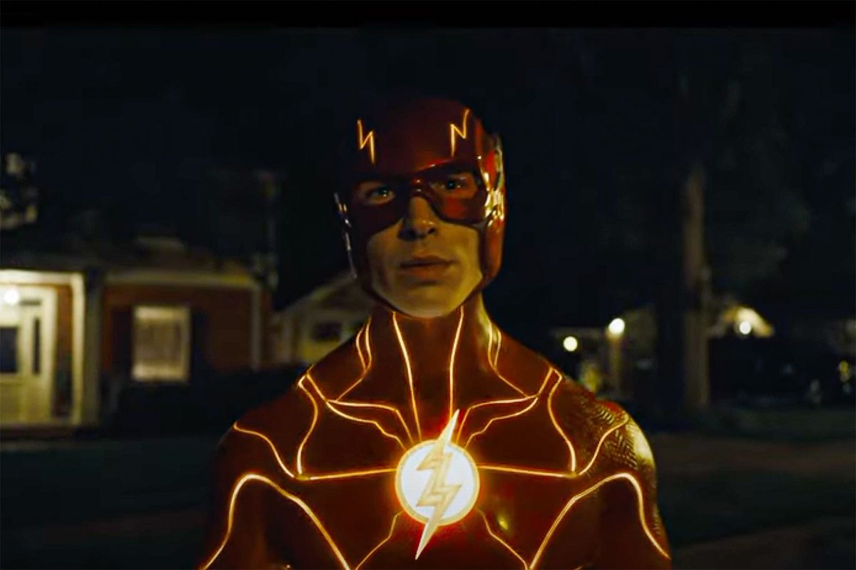PaulainJean's tweet photo. Get ready to zoom into action with The Flash movie! 🔥⚡️ The fastest man alive is back and better than ever. Don't blink or you'll miss it! #TheFlash #DCComics #UpcomingMovie #secretwars #SUPERMAN https://t.co/1cBKkuopkA