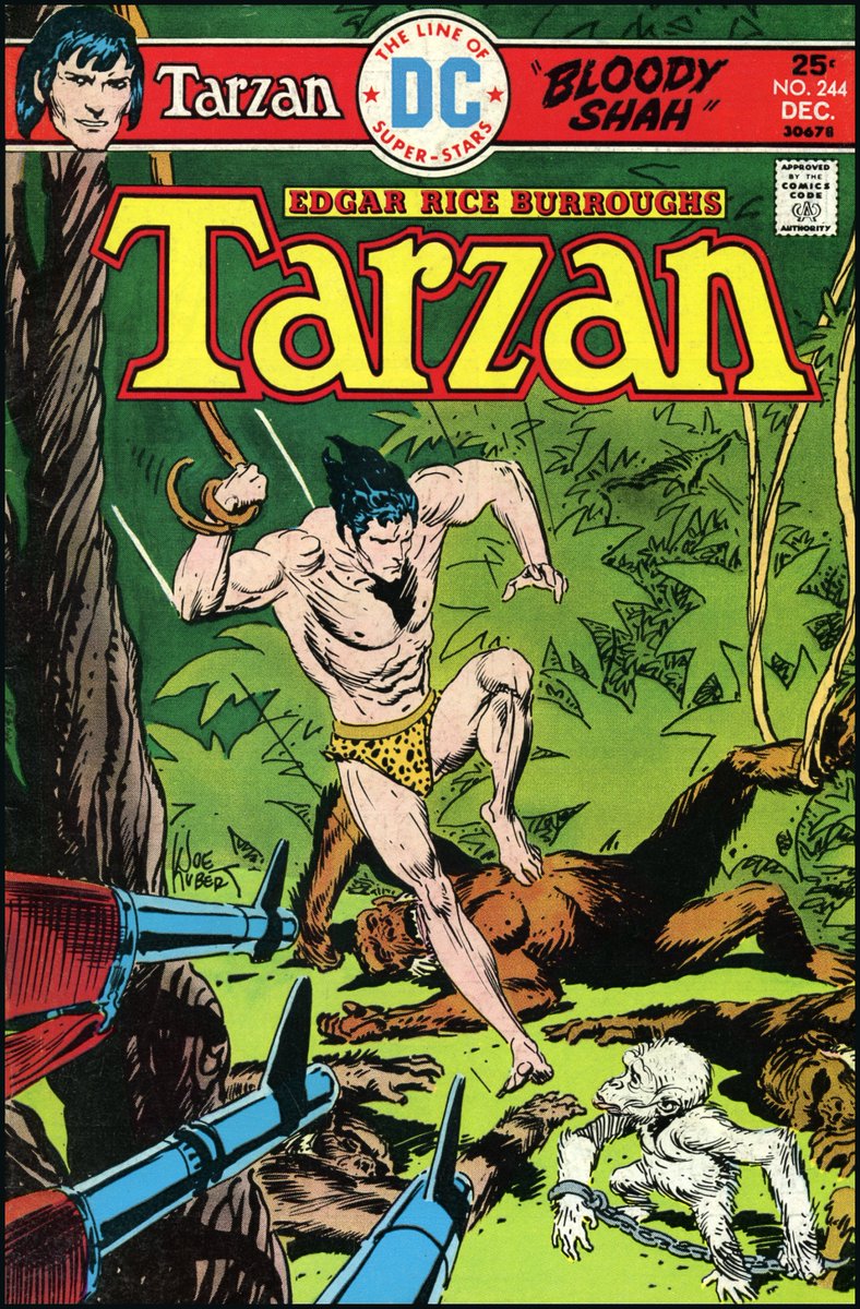 ERBzine's tweet photo. https://t.co/NZYKlmxHQ9 Webzine: Feb 17-23, 2023 ~ https://t.co/qtmqJQrOxy ~ Epic TV Adventures: Tarzan's Return II Review ~ 15 100-Word ERB Drabbles ~ Tarzan DC Comi 244 Bloody 
Shah ~ Epic Adventures Contents ~ COMICS: Maxon, Hogarth, Foster, Lubbers ~ Updates ~ Events https://t.co/j2sPnuamqC