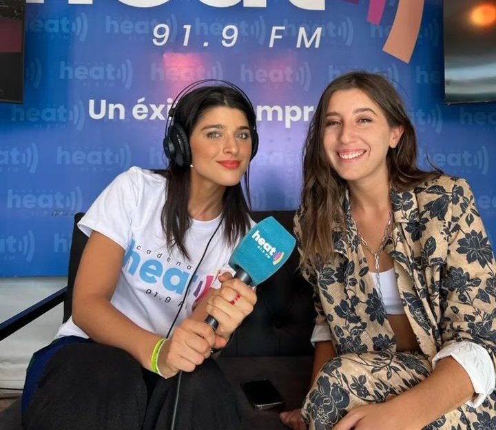 📷| Paz para Cadena Heat después de su presentación en el Cosquín Rock.