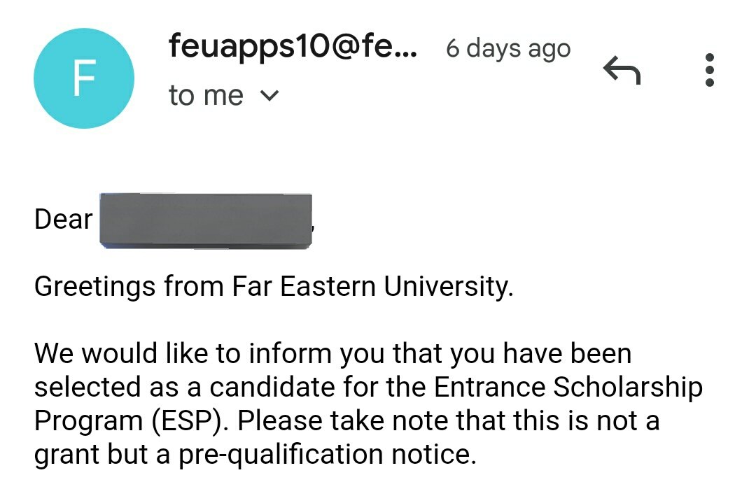 lvsbnlv's tweet photo. saw this late but I BECAME A CANDIDATE FOR FEU'S ENTRANCE SCHOLARSHIP PROGRAM 😭💗 https://t.co/efS63KPWm2
