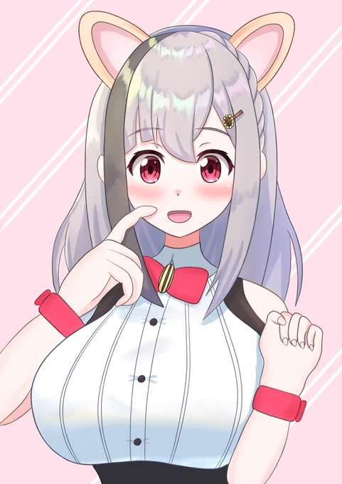 ミミちゃん3周年おめでとうございます!(過去絵) #雲母ミミ3周年#みみみゅーじあむ 