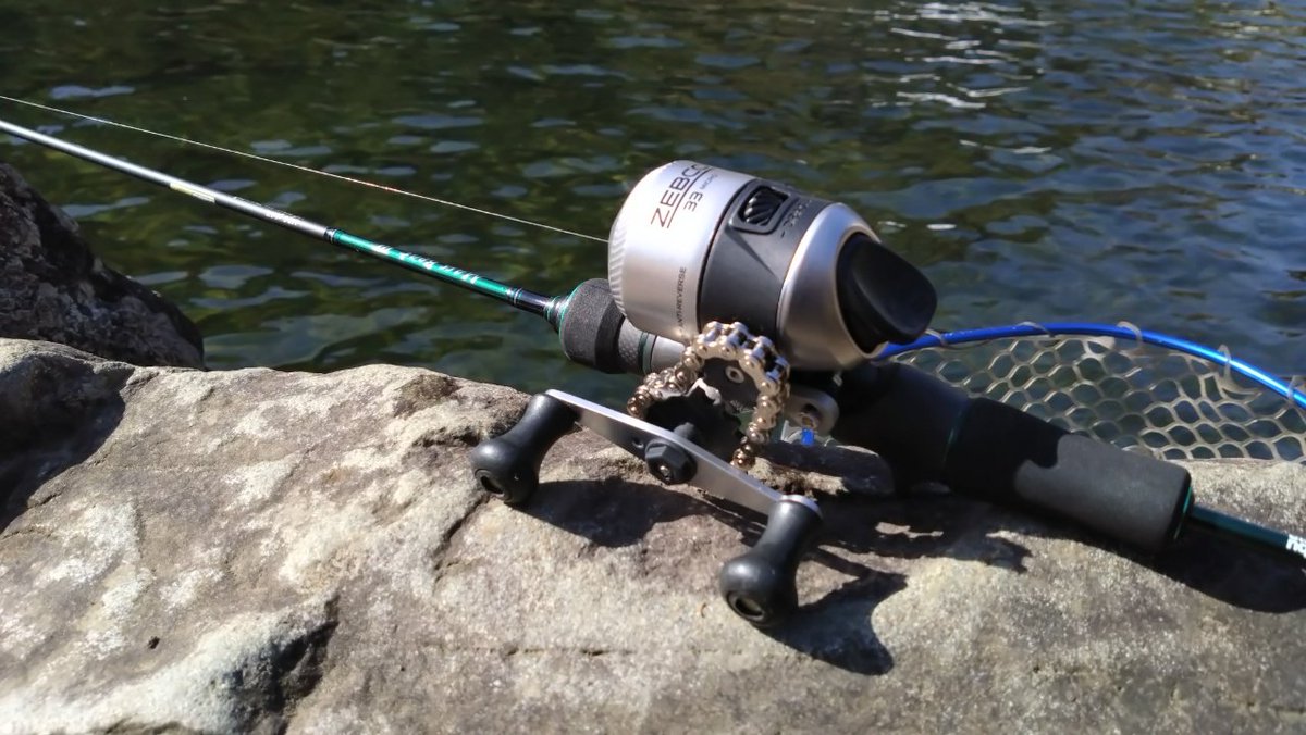 Lurecafe_01's tweet image. 時代は1.5倍速・・・という事で巻取速度を1.5倍に改造した33マイクロとオメガプロを管理釣り場で試してみました。

一応どちらも実釣可能という結論です。33マイクロはもうちょっとハンドルを長くしても良いかも。

次は渓流で使ってみたいですね。

#スピンキャスト 
#Spincast
#ゼブコ 
#Zebco