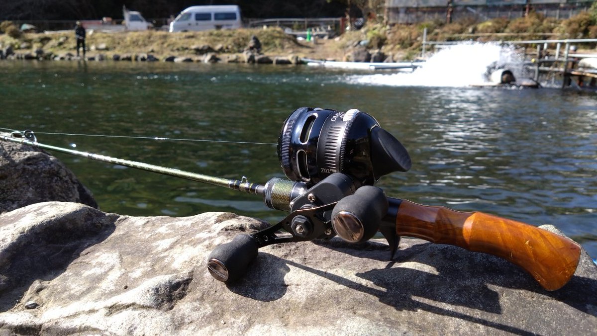 Lurecafe_01's tweet image. 時代は1.5倍速・・・という事で巻取速度を1.5倍に改造した33マイクロとオメガプロを管理釣り場で試してみました。

一応どちらも実釣可能という結論です。33マイクロはもうちょっとハンドルを長くしても良いかも。

次は渓流で使ってみたいですね。

#スピンキャスト 
#Spincast
#ゼブコ 
#Zebco