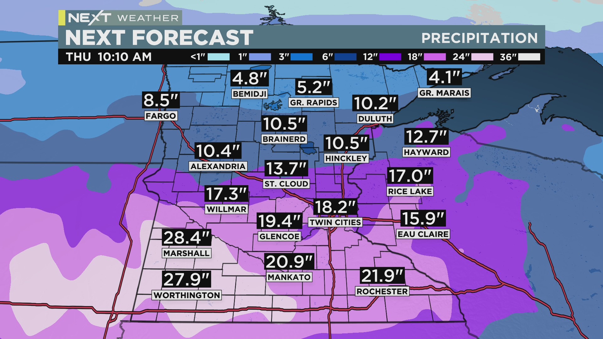 WCCO CBS Minnesota on Twitter "Multiple weather systems are headed
