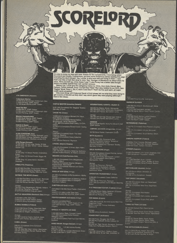 OldTechAdverts's tweet photo. It was 15min of fame if you make it onto the list. Too bad it only covers the most popular of popular games..
https://t.co/8q0S2680o4
#recomputing #commodore64 https://t.co/BXDtO3941b
