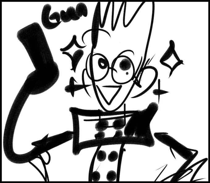 one minute drawings, i drew the 98 anime first and completely underestimated how much i could get done. #TRIGUN 