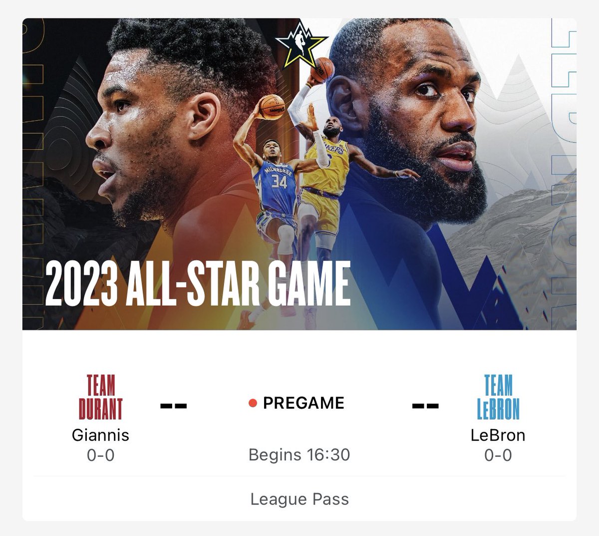 lyndonborromeo's tweet image. Lezgo Team DURANT @KDTrey5 lol #NBAapp #NBAAllStar