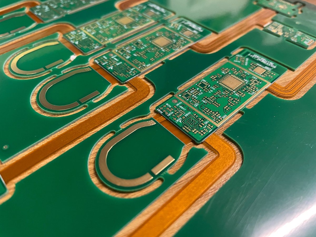 HeatherGong1's tweet photo. 6 Layer HDI Rigid-flex PCB with blind vias, buried vias and via-in-PAD, etc. Try us with your Rigid-flex PCB requirement and I am sure we can help you!
#PCB #PCBA #hdiPCB #multilayerPCB #blindviaPCB #RigidFlexPCB #Jaapson #iot #fpga #robotics
Email: heather@jaapson-PCB.com https://t.co/CSdgRWjhK6