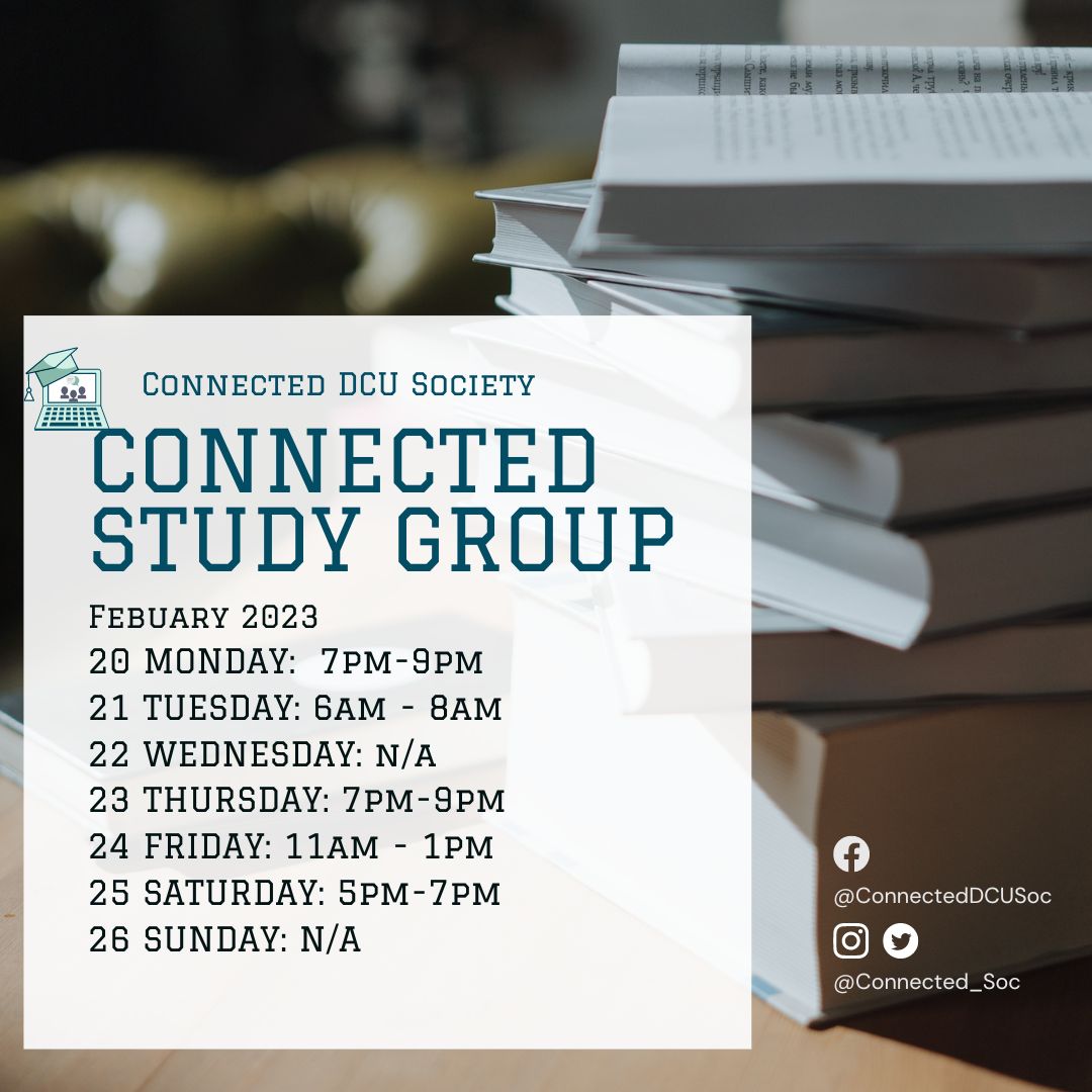 Connected DCU Society tweet media