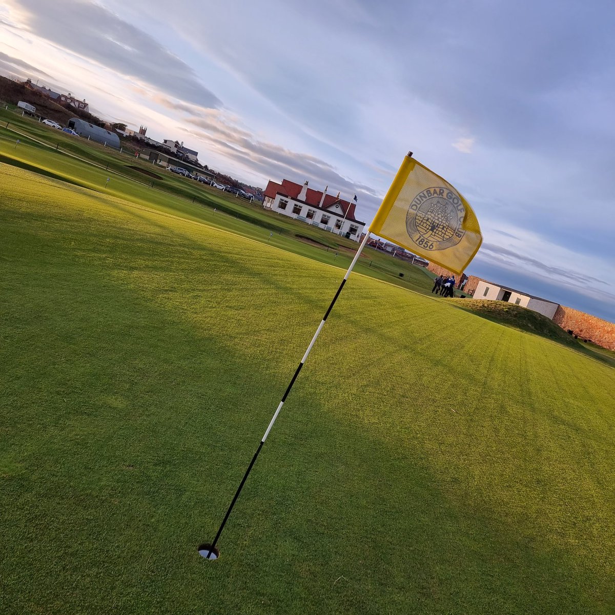 Seriously good fun today at  <a href="/dunbargolfclub/">Dunbar Golf Club</a> with <a href="/preilly94/">Paul Reilly</a> <a href="/davidbrown1982/">David Brown</a> (when's Gerry joining twitter?!). Course conditioning is impressive plus we got round before the wind really picked up. Talent was impressive, too many to pick from for #shotoftheday #golf #birdiesgalore
