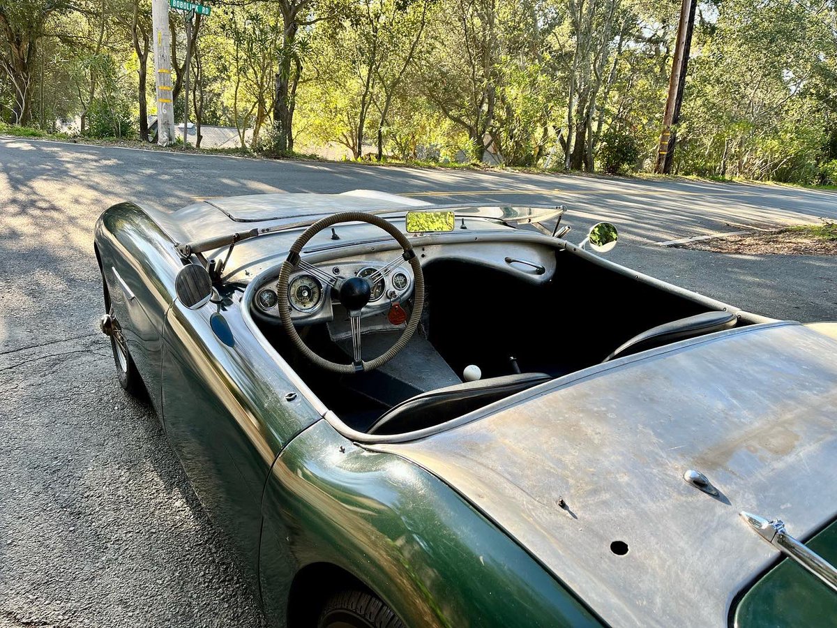 MisterJayWard's tweet photo. I really didn’t need another car project, but couldn’t resist this little character… #austinhealey #cars https://t.co/FuFlJCDnpx
