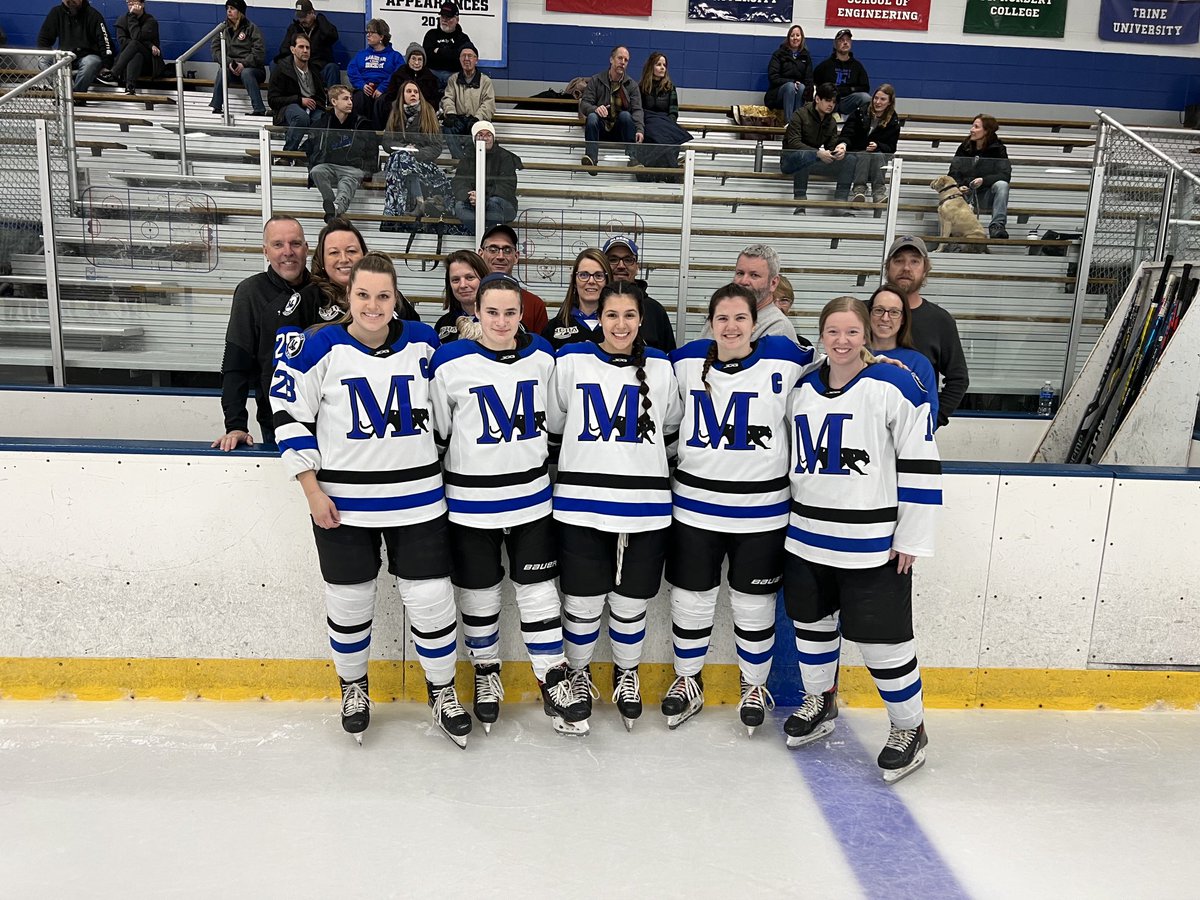 Bisschop_Racing's tweet photo. Words can’t describe how super proud we are of ⁦@kristenbisschop⁩ &amp; all you’ve accomplished wrapping up four years ⁦@marian_wi⁩ with ⁦@MarianWHockey⁩. It’s been an amazing ride &amp; we’ve loved every minute from a freshman 4 years ago to Captain today!We love❤️you! https://t.co/mSifPMslgm